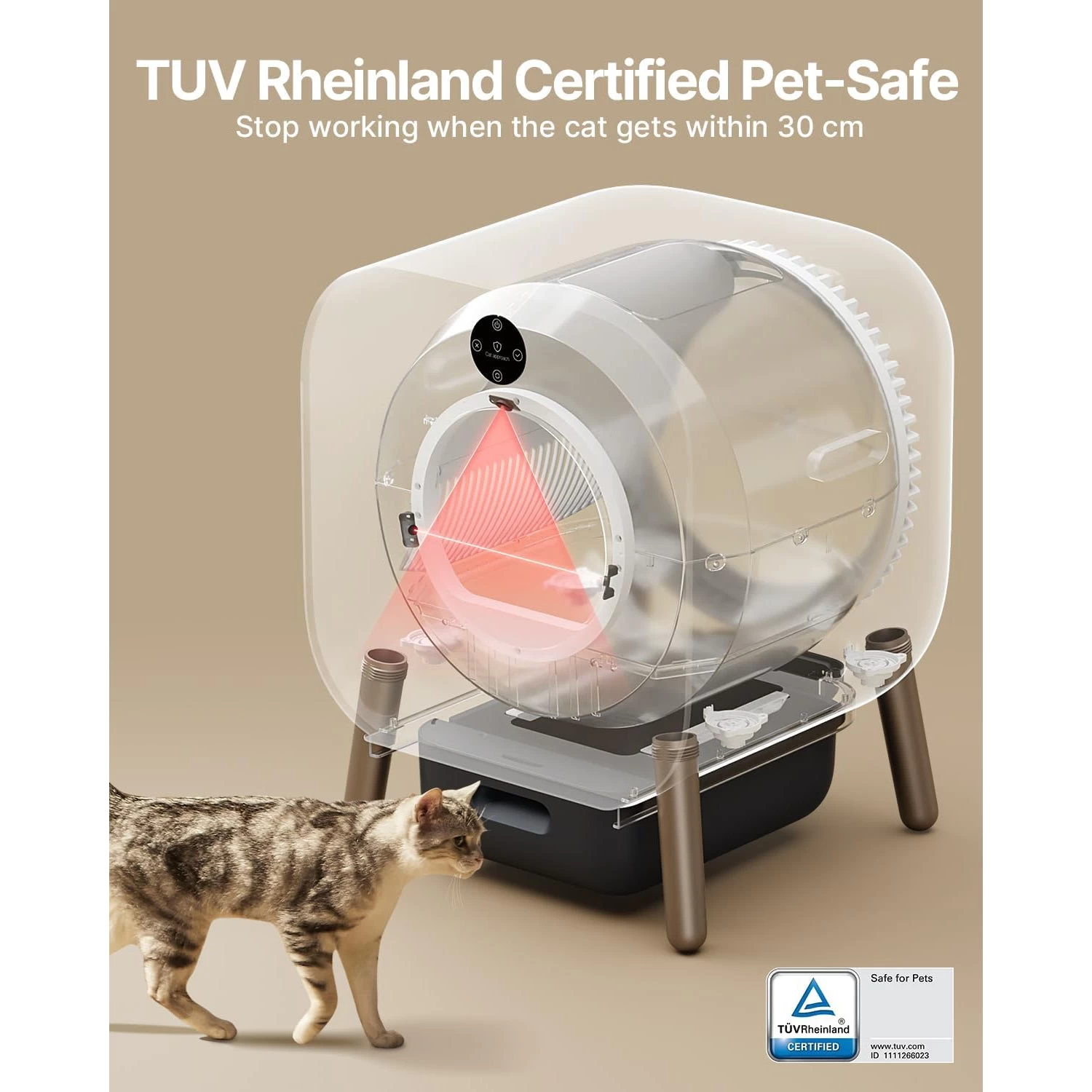 PAWBBY Self Cleaning Cat Litter Box - Image 3