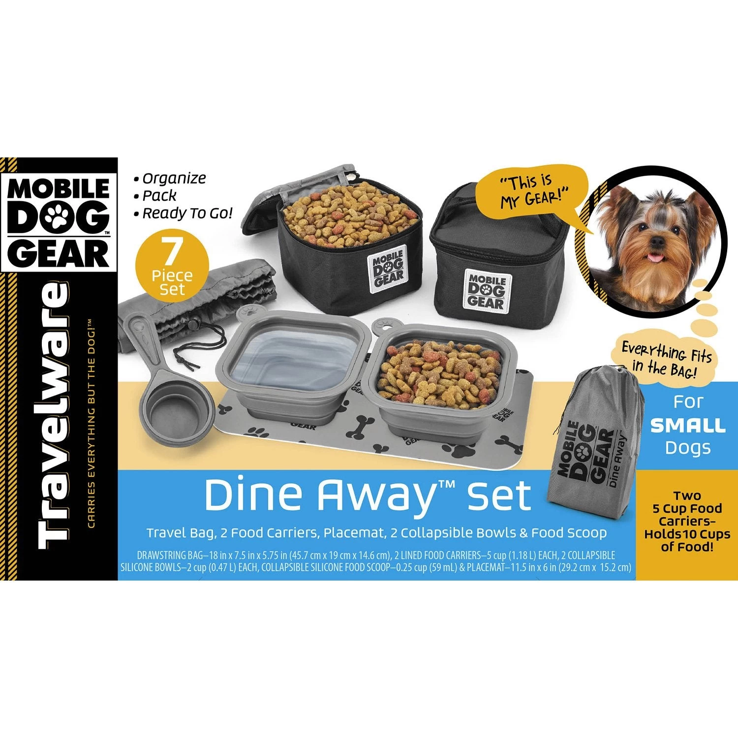 Mobile Dog Gear Dine Away® Bag (Small Dogs) - Image 5