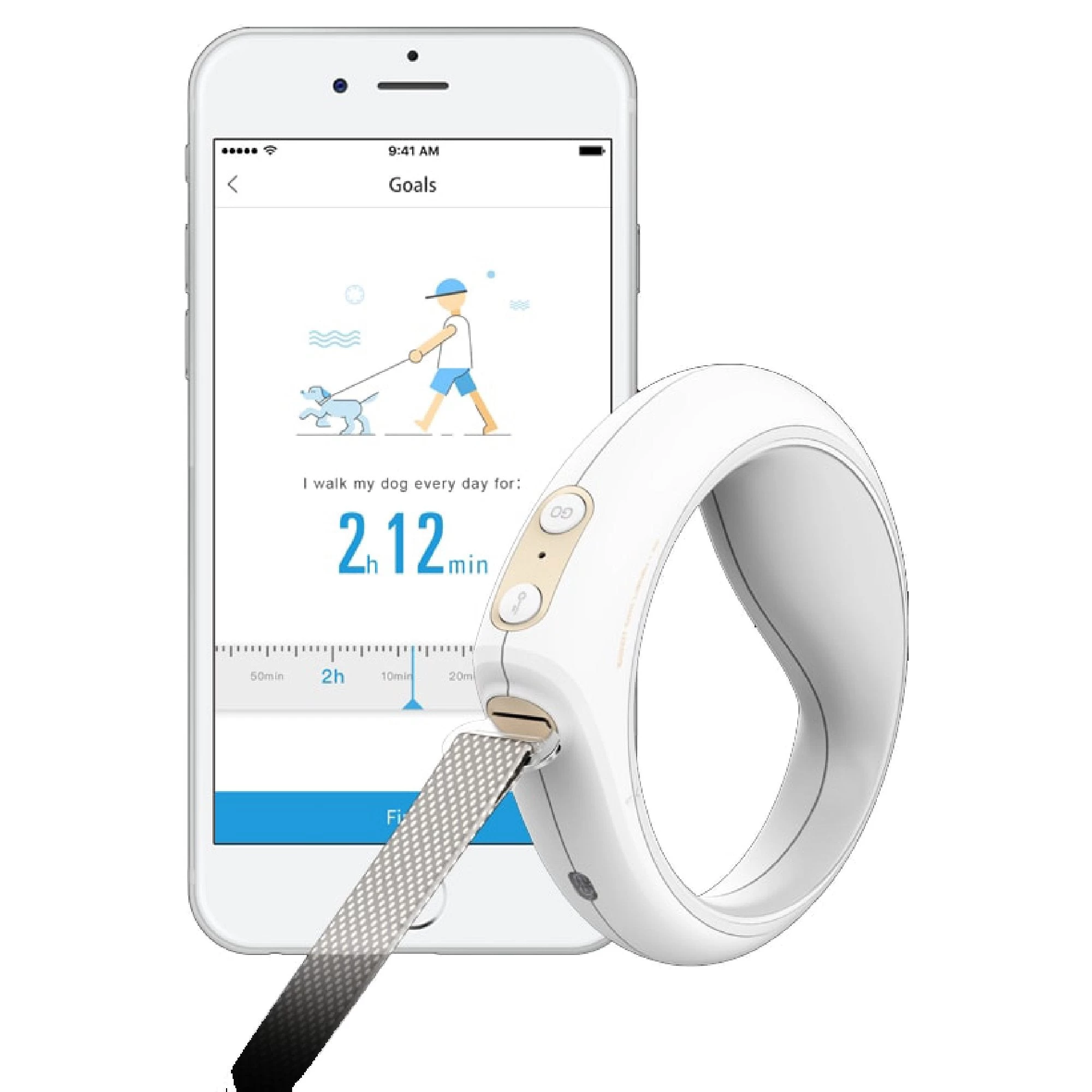 PETKIT GO Bluetooth Smart Dog Leash - Image 3