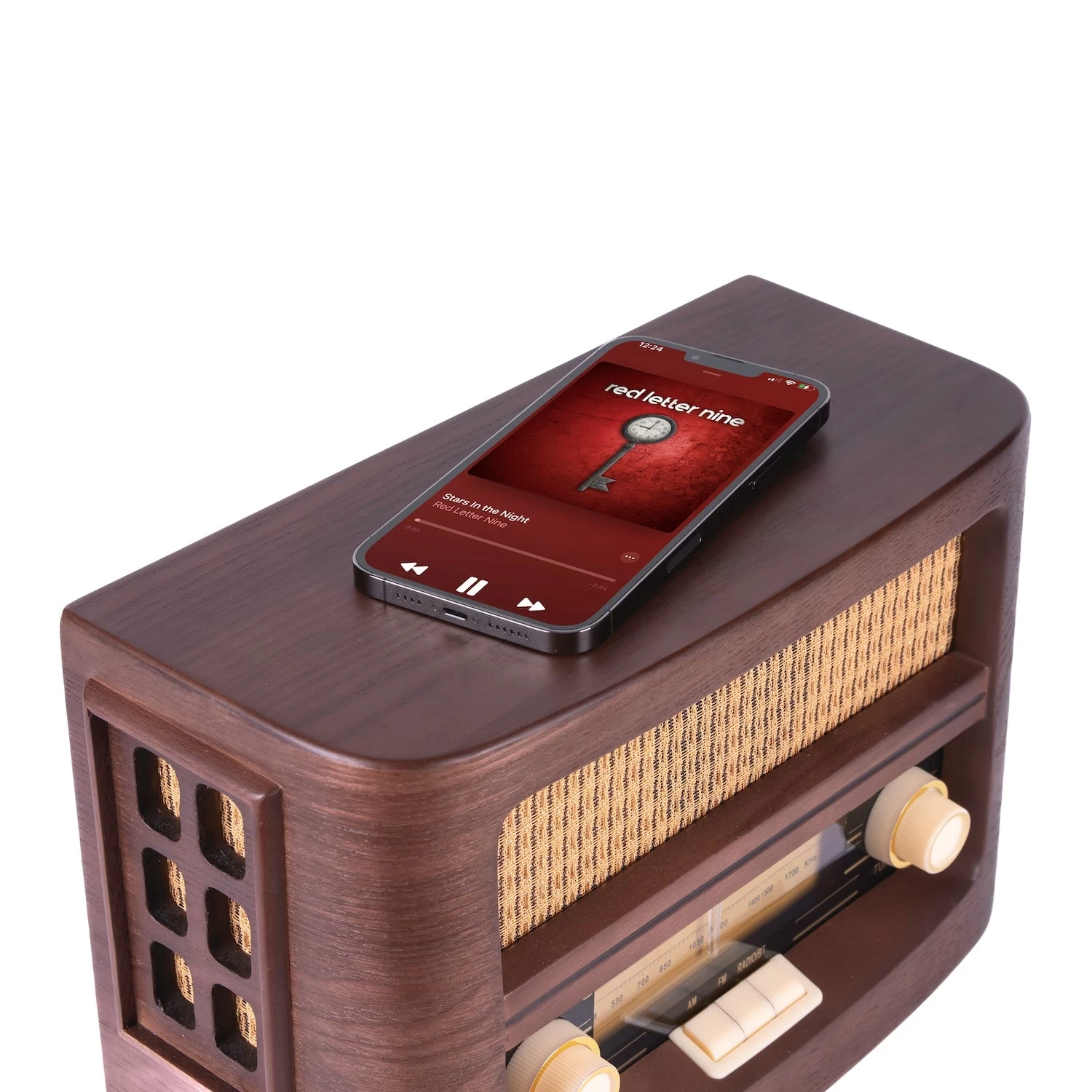 Fuse VINT Bluetooth Speaker Radio With Wireless Phone Charger - Image 7