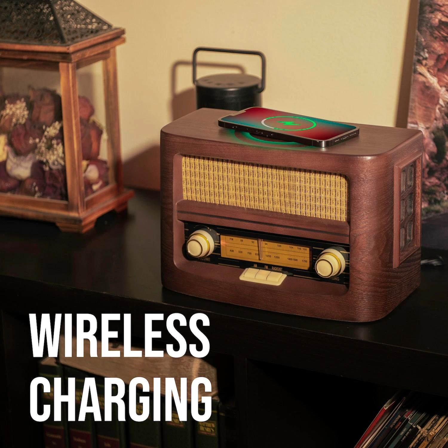 Fuse VINT Bluetooth Speaker Radio With Wireless Phone Charger - Image 4