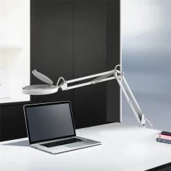 Colton 13" Magnifying LED CLamp Lamp