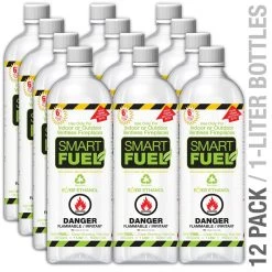 SmartFuel™ Liquid Bio Ethanol Fuel For Fireplaces 12 Pk