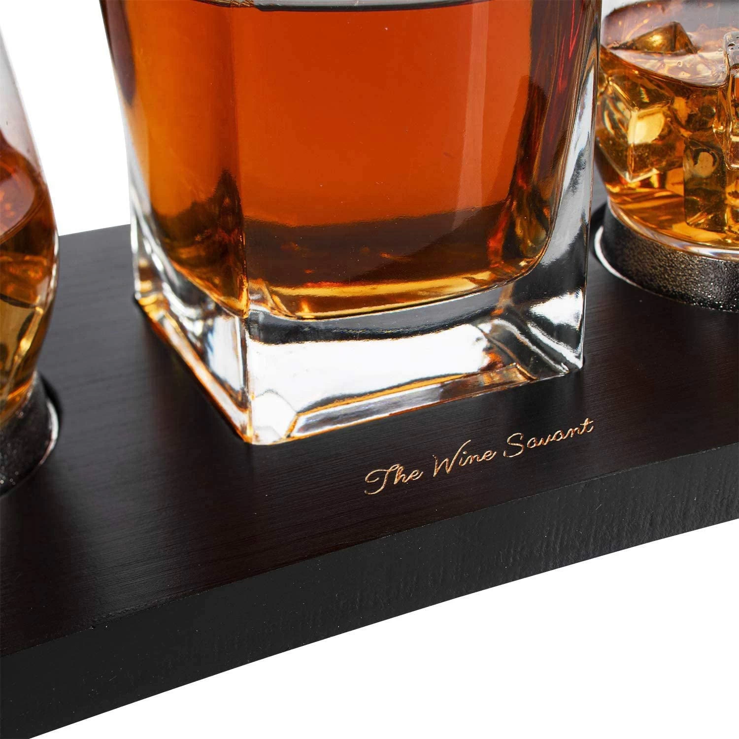 Stag Decanter Set With 2 Stag Glasses - Image 4