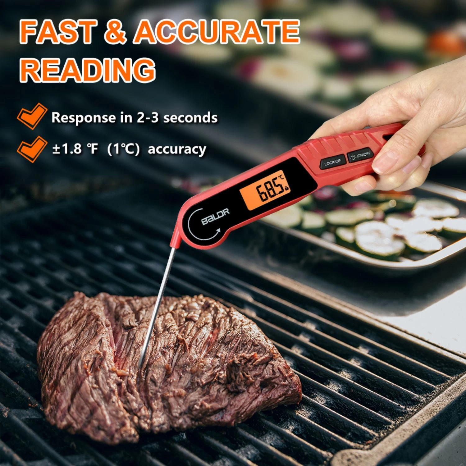 BALDR Digital Meat Thermometer - Image 2