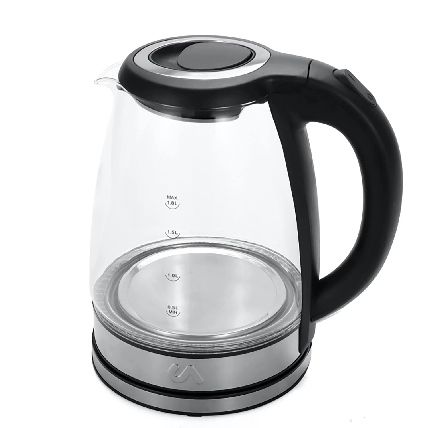 Uber Appliance 1.8L Glass & Stainless Steel Water Boiler, Heater & Electric Tea Kettle - Image 7