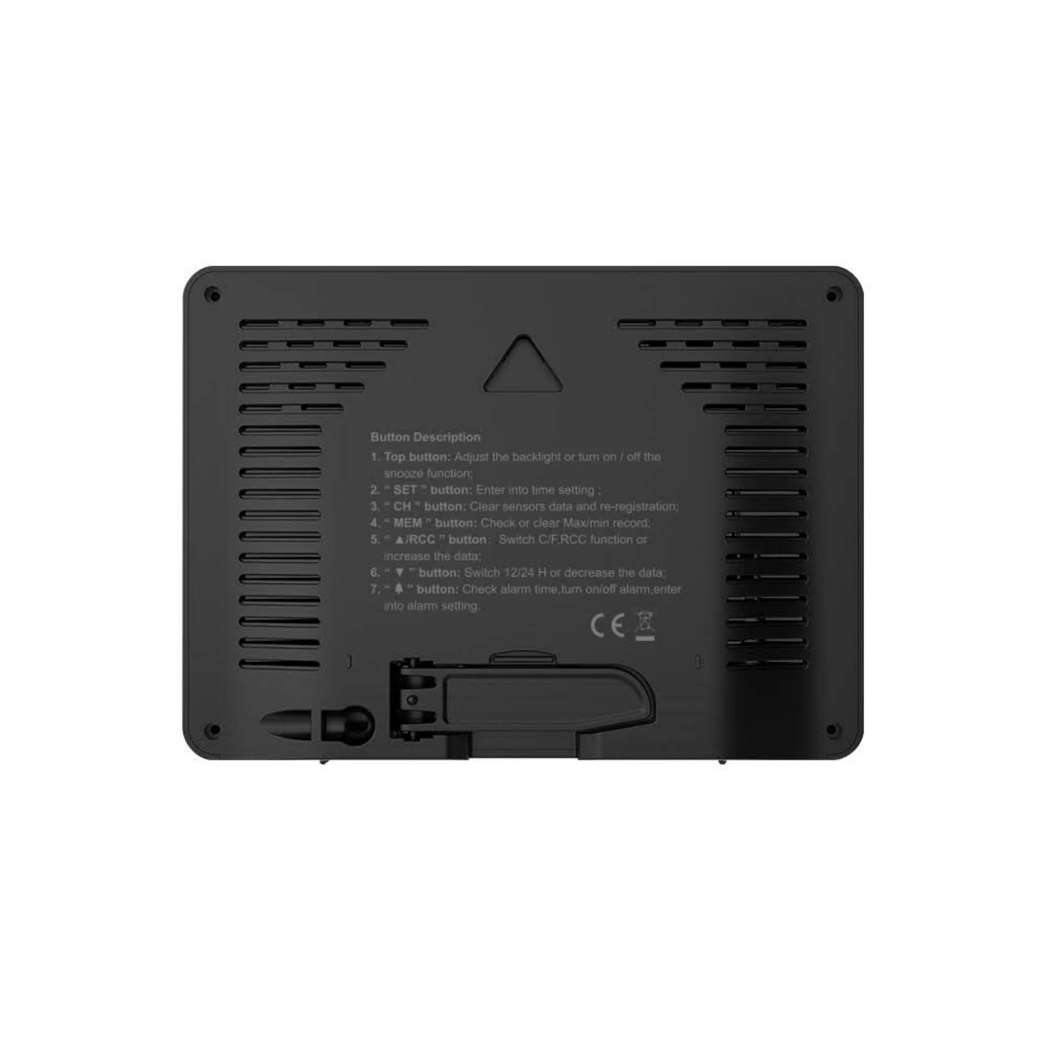 BALDR LCD Weather Station With 3 Outdoor Sensors - Image 6