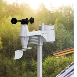 Professional Weather Station With 5 In 1 Sensor