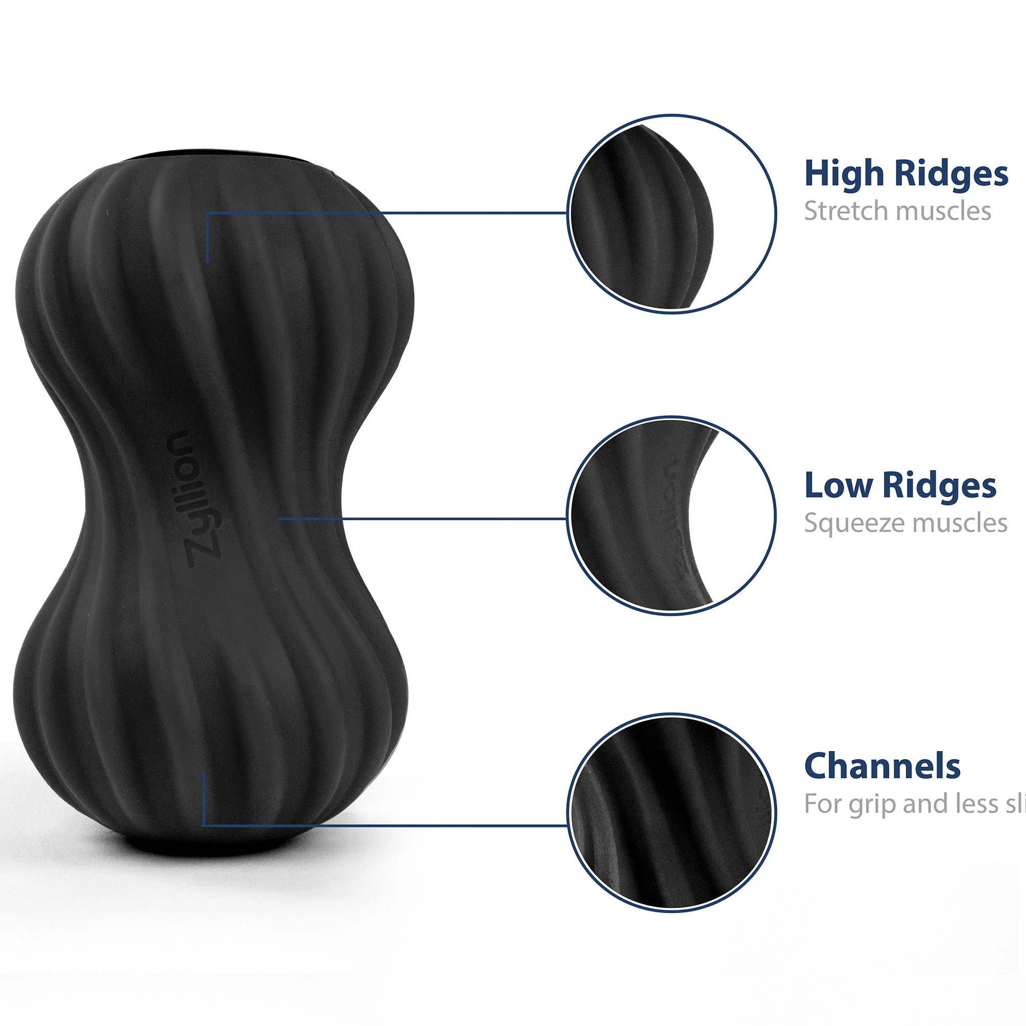 Zyllion Vibrating Peanut Massage Ball - Image 4