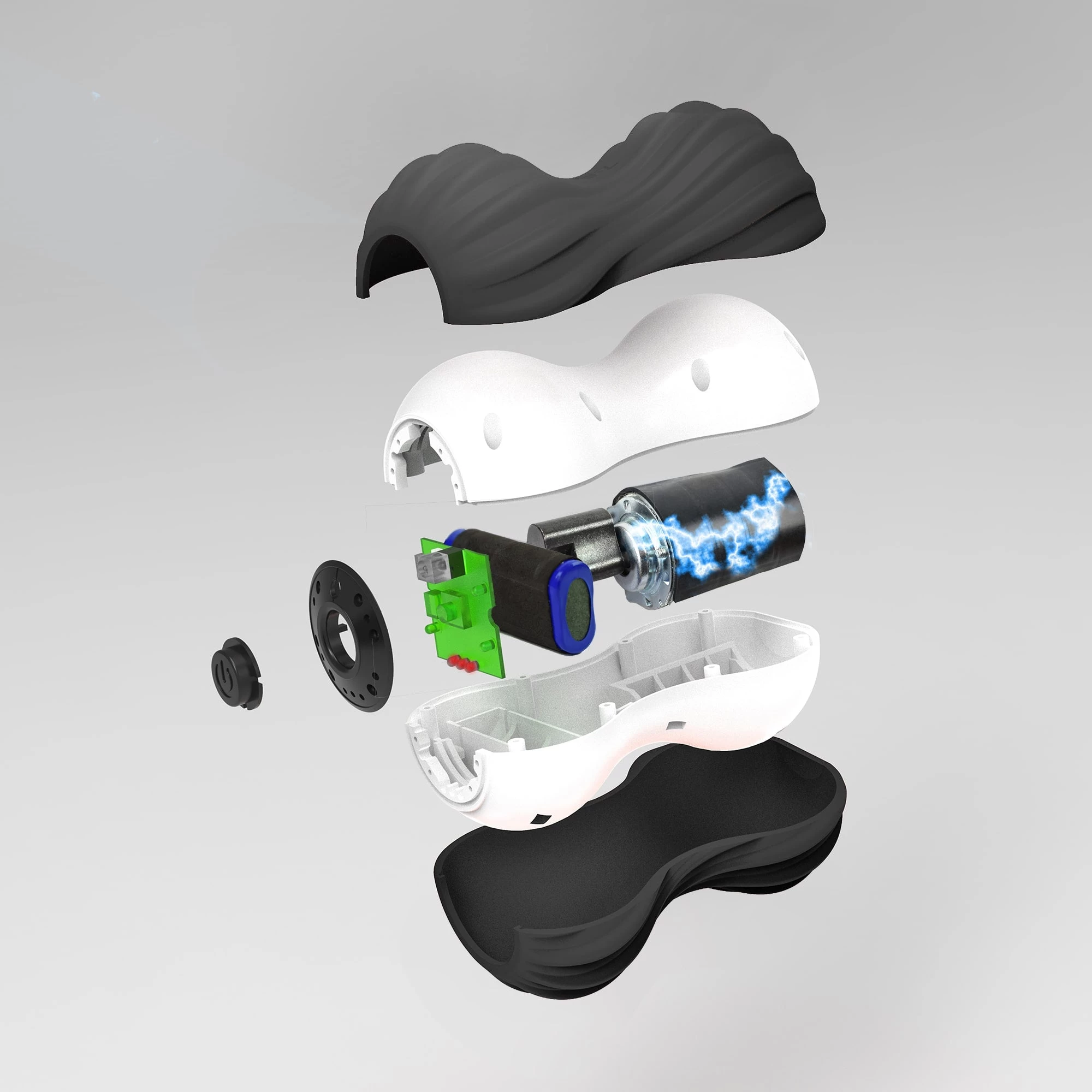 Zyllion Vibrating Peanut Massage Ball - Image 5