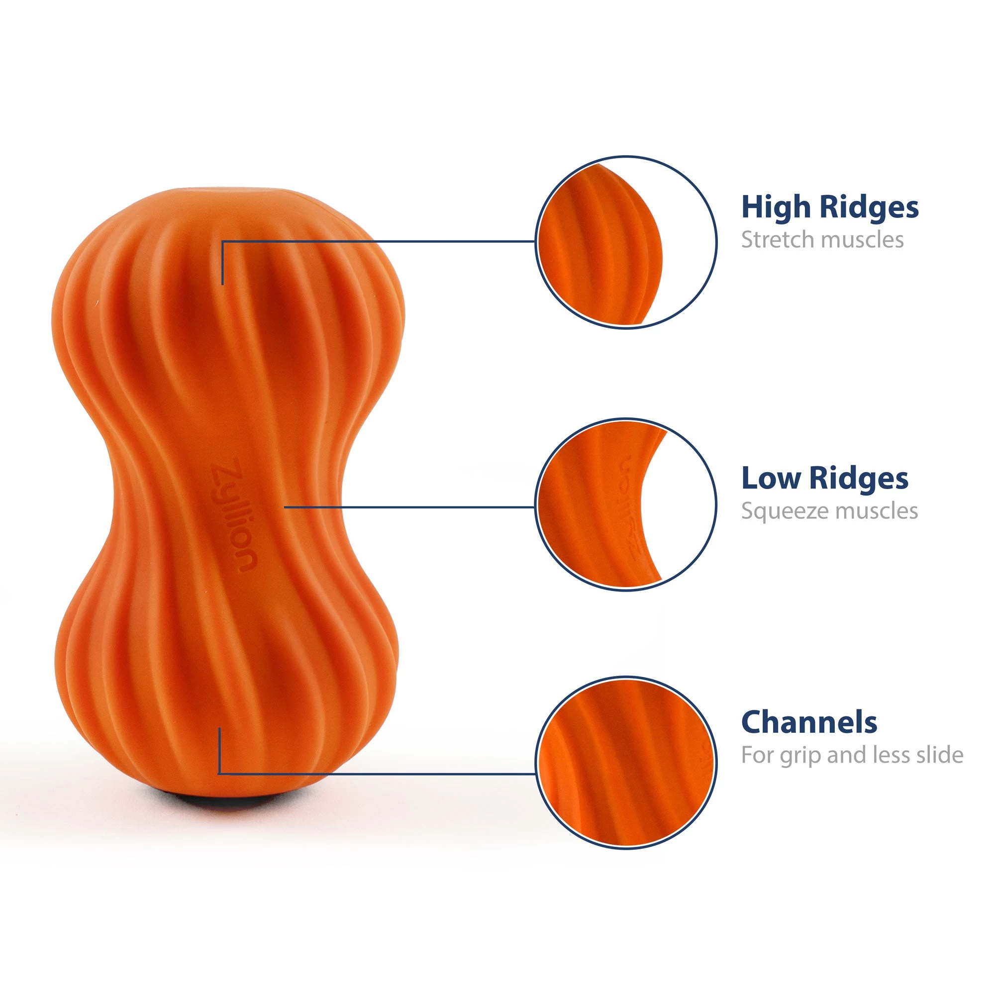 Zyllion Vibrating Peanut Massage Ball - Image 11