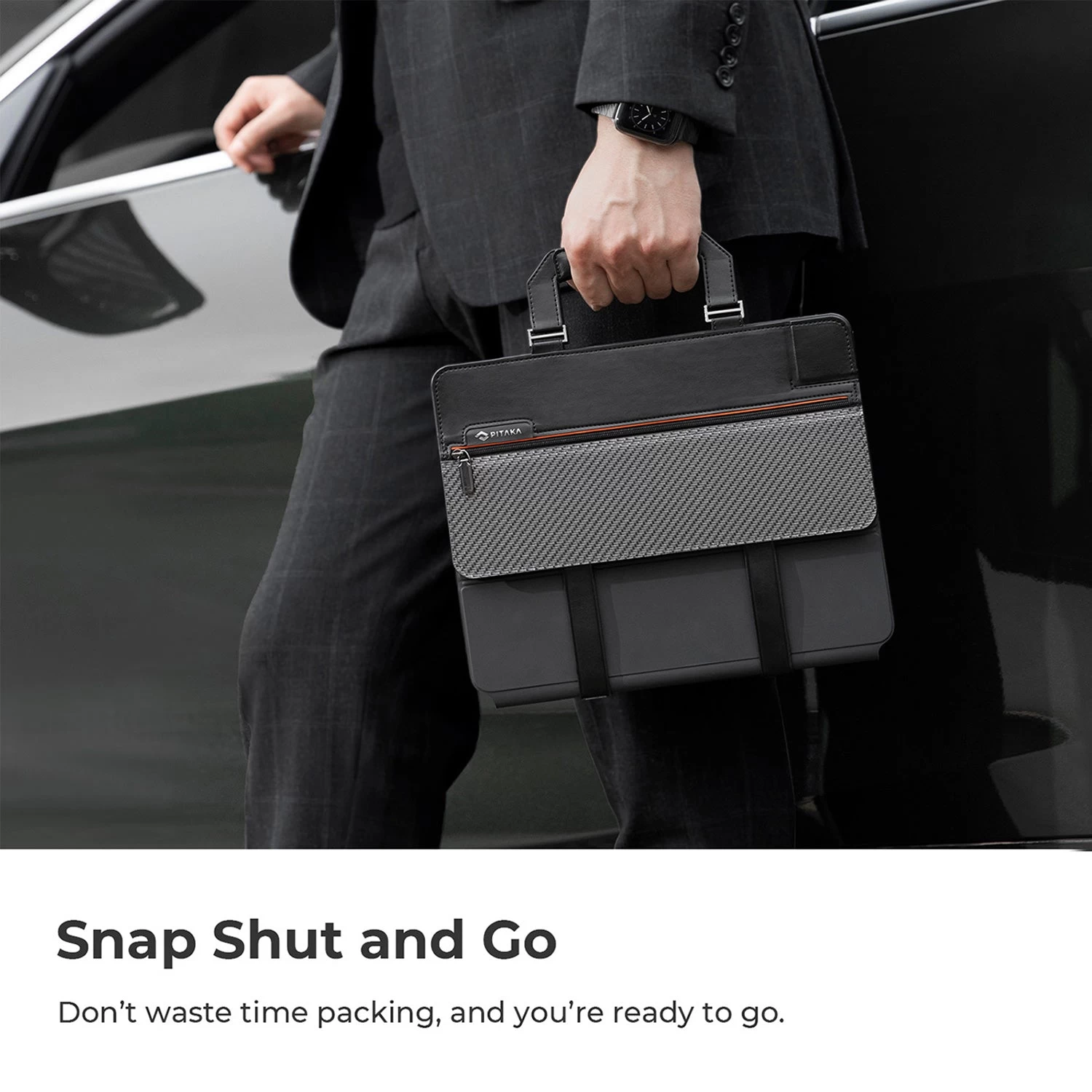 PITAKA FlipBook Case For IPad With Magic Keyboard - Image 8