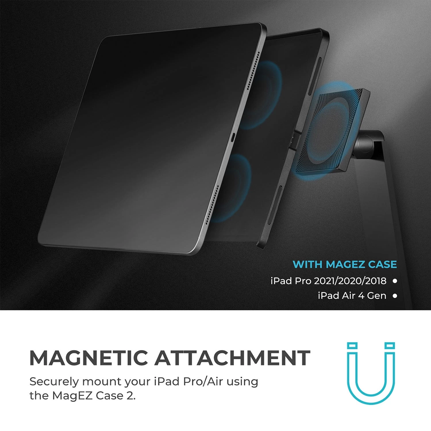 PITAKA IPad Pro Case And Magnetic Stand With Wireless Charging Base - Image 17