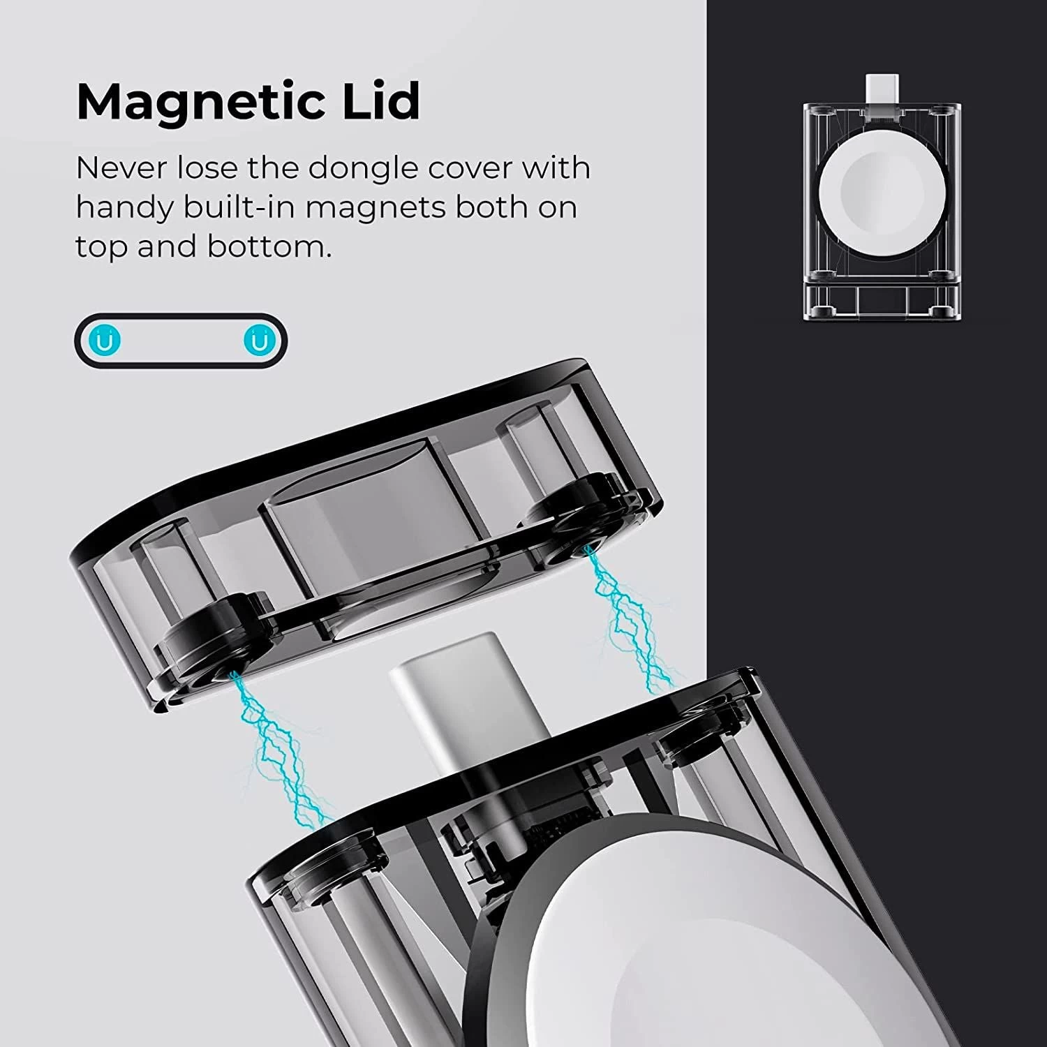 PITAKA Apple Watch Power USB-C Dongle - Image 3