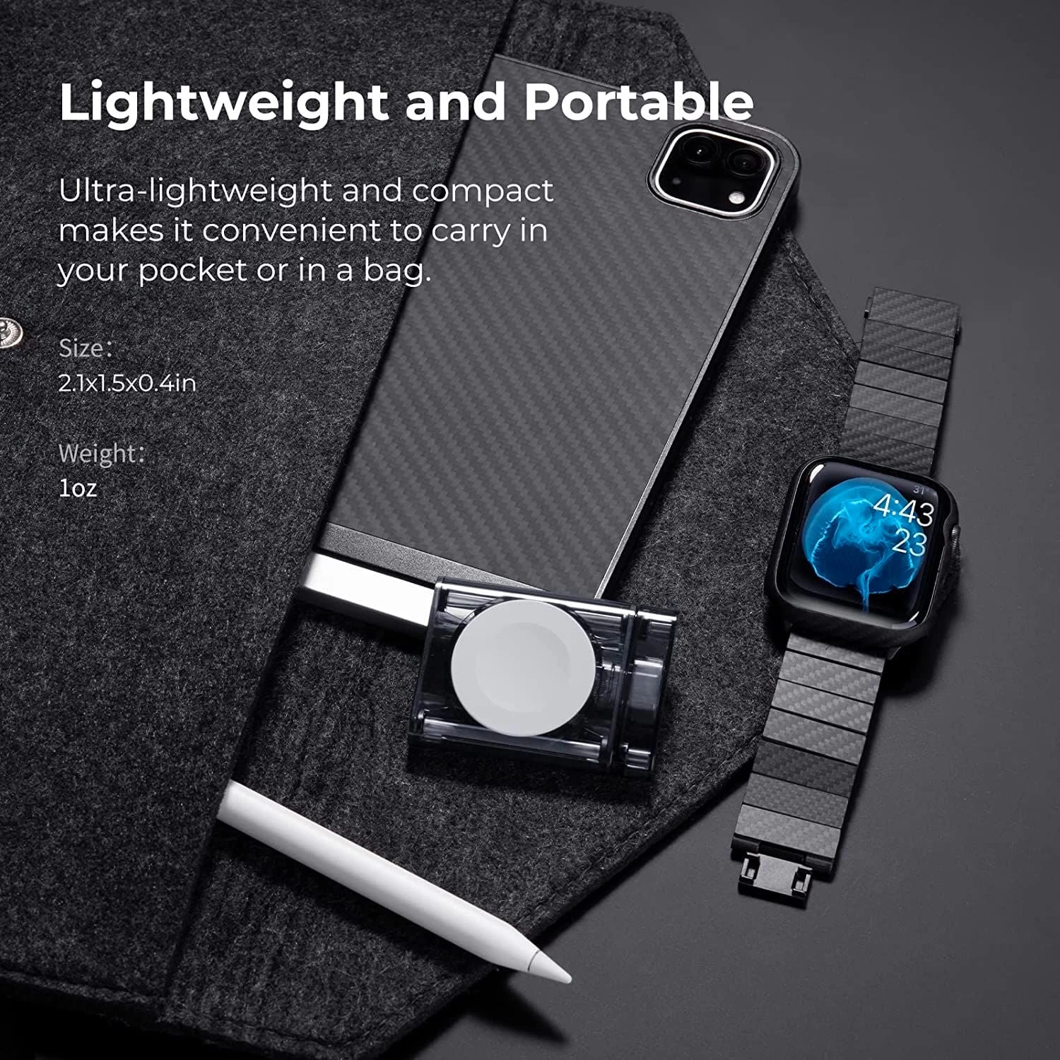 PITAKA Apple Watch Power USB-C Dongle - Image 7