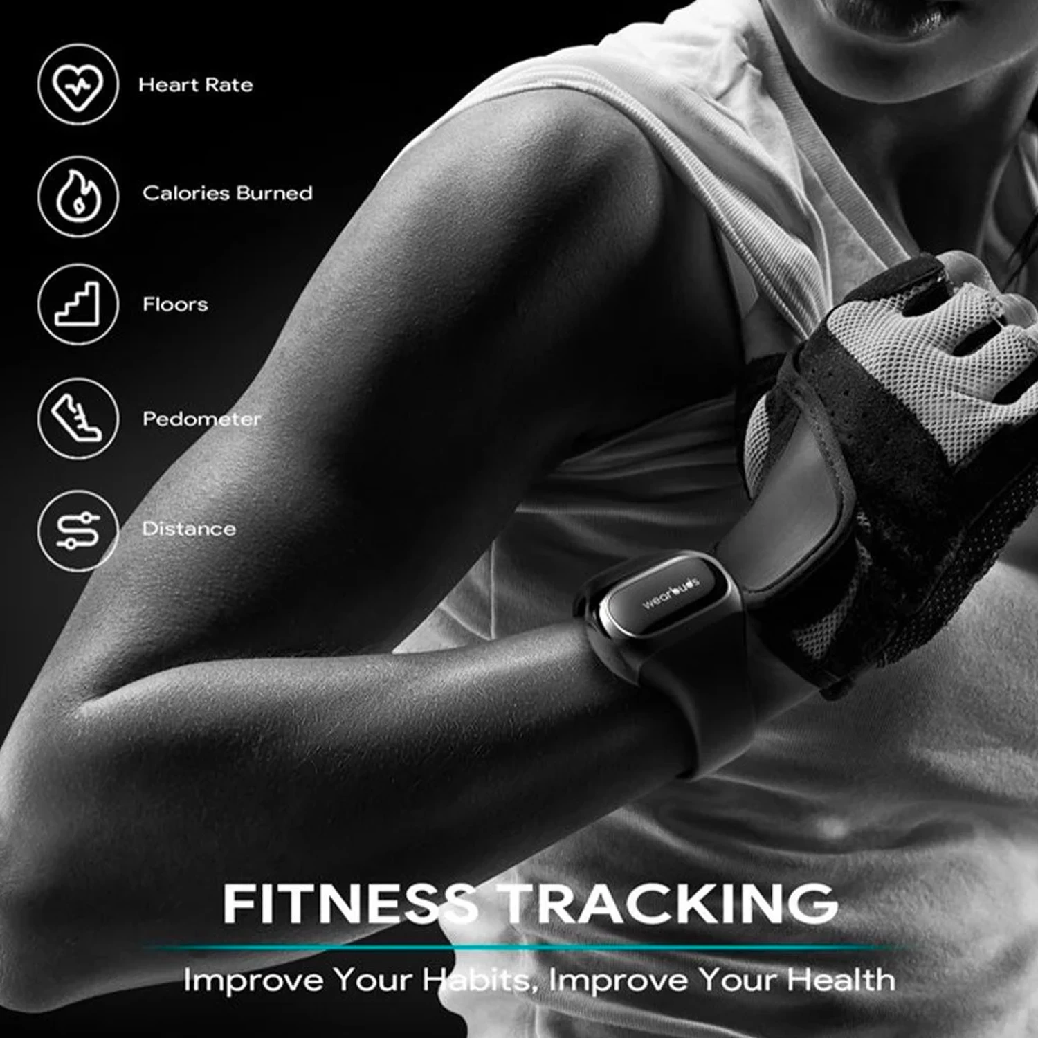 Aipower Wireless Earbuds & Fitness Tracker - Image 3